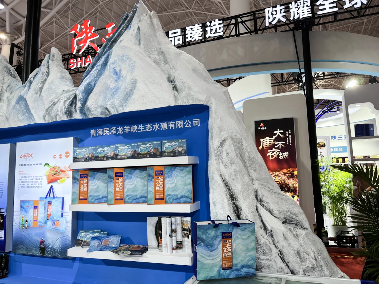 The 3rd China International Consumer Goods Expo ended successfully! Longyang Gorge salmon made a stunning debut
