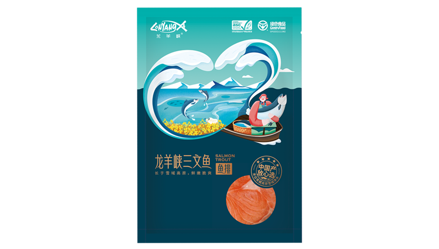 龙洋知鲜三文鱼(虹鳟)